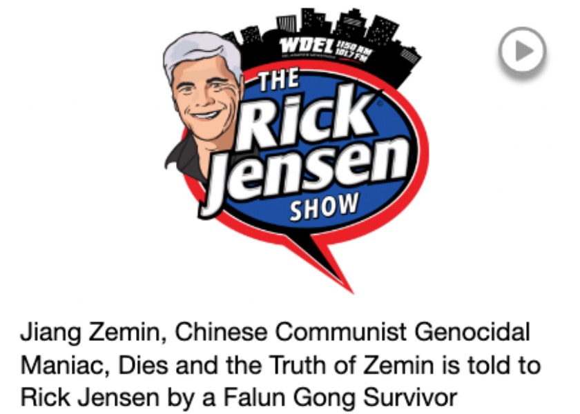 Image for article Delaware: Radio Talk Show Exposes Jiang Zemin’s Brutal Persecution of Falun Gong
