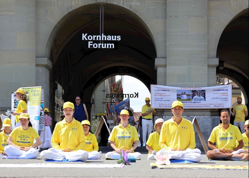 Image for article Switzerland: Public Support for 25-year Effort to Expose Persecution of Falun Gong in China