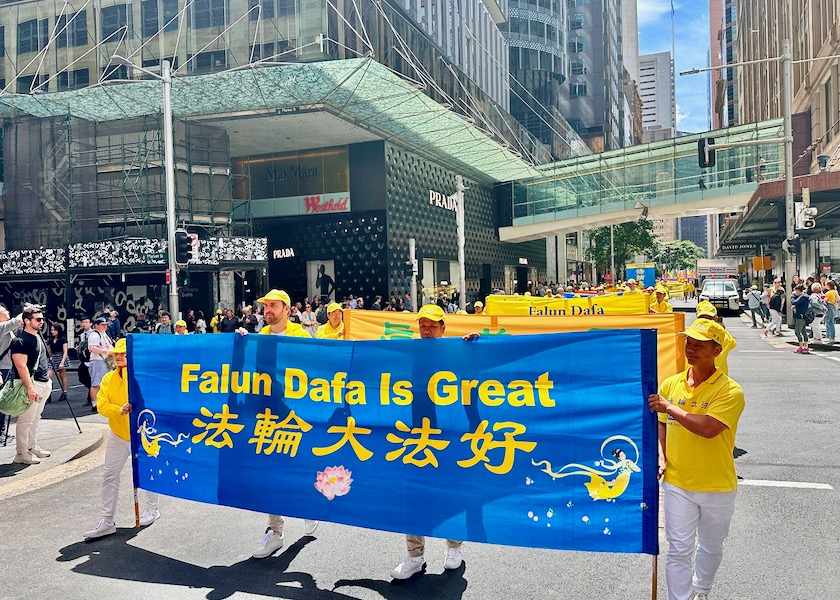 Image for article Sydney, Australia: Grand March Calls for an End to the Persecution of Falun Dafa