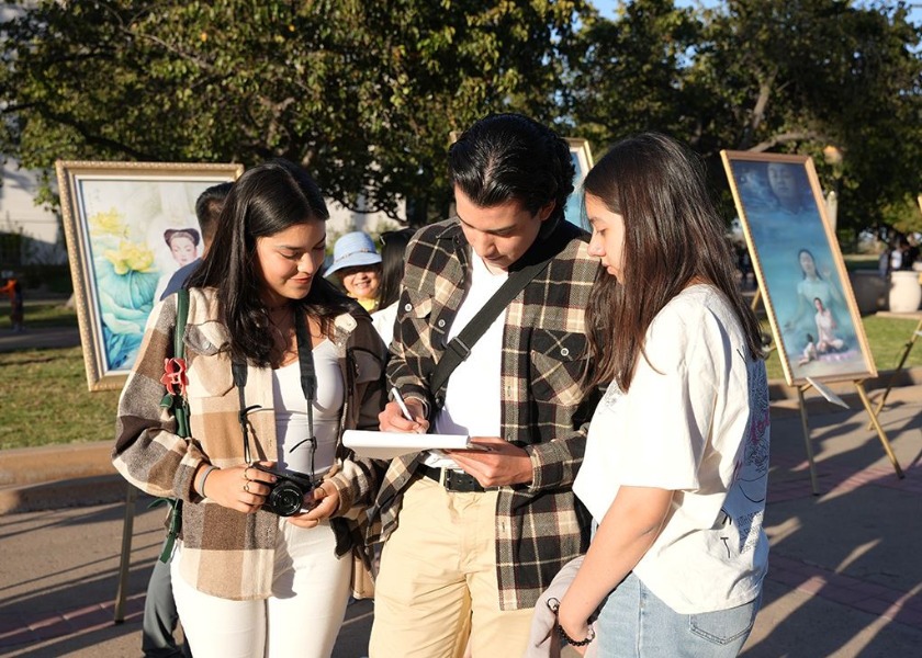 Image for article California: People Sign Petition to Support the Falun Gong Protection Act