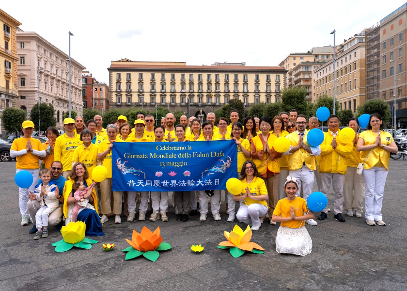 Image for article Italy: Dignitaries Praise Falun Dafa During World Falun Dafa Day Celebration in Napoli