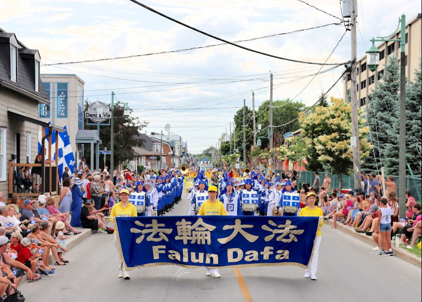 Image for article Canada: Falun Dafa Welcomed at Quebec Parade