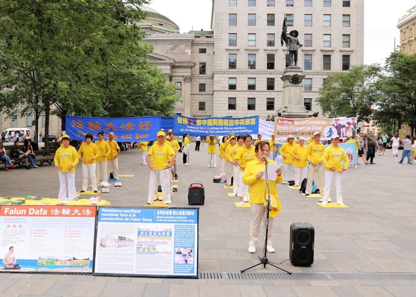 Image for article Montreal, Canada: Rally Congratulates 440 Million Chinese Who Have Quit the CCP and Its Affiliated Organizations