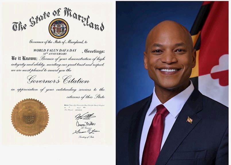 Image for article Maryland Officials Honor World Falun Dafa Day
